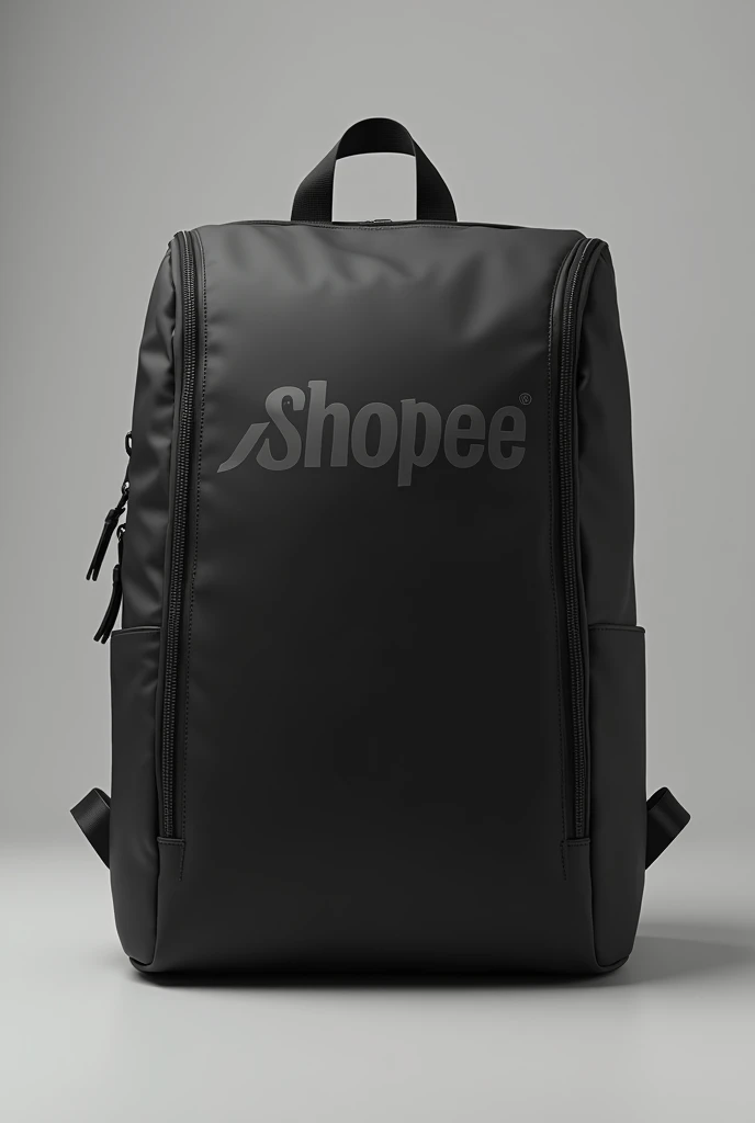 uma mulher linda ((with defined glutes)) Wearing a black backpack and leggings stands in front of a gray wall, rear facing, com uma mochila, uma mochila, uma mulher usando uma mochila, mochila, model is wearing techtical vest, voltar - ver, Relegado, different full body view, 3 / 4 view from back, com dois bolsos frontais, 3/4 vista frontal, saco sobre a cintura