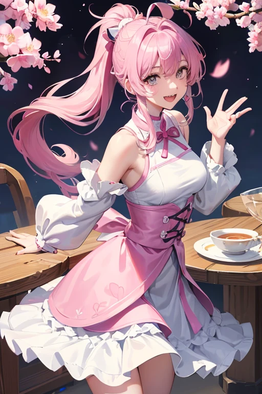 ((masterpiece,best quality)), highres, 1girl, fuxuan, white pantyhose, knees up, drink straw, bubble tea, blush