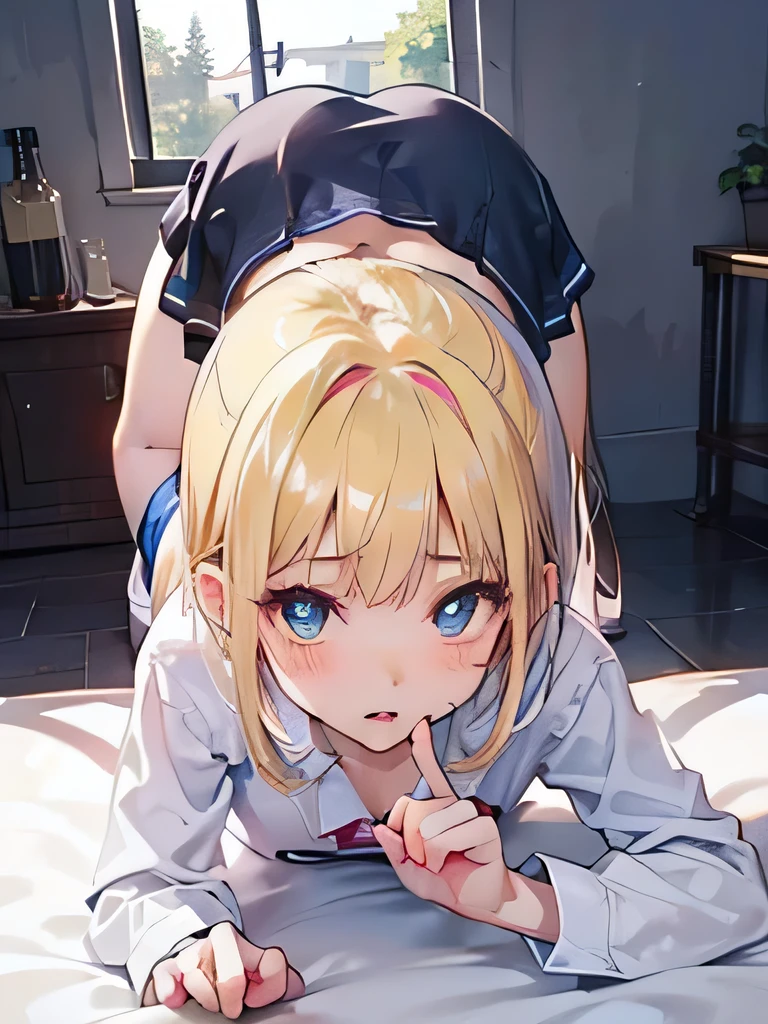 ultra detailed,[ 4k digital art ]!!,realistic anime art style,2female,esthetician and curvy blushed female,(oily skin:1.2),lying on stomach,massage robe,beauty salon,treatment,female lying on massage bed,,(ahegao:1.3)