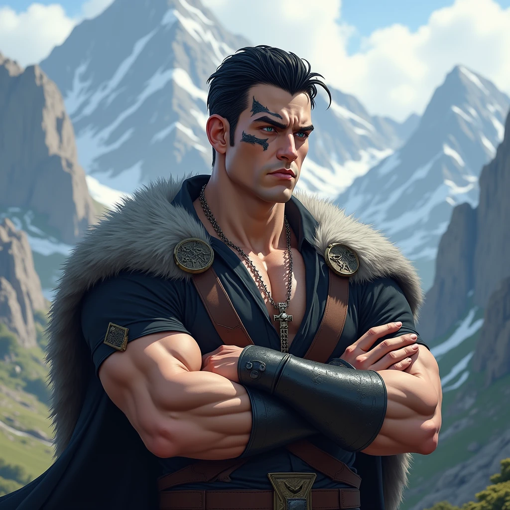 SeaArt Bot
Txt2Img
Studio
19:38:32
(Professional 3D rendering:1.3) de (Realistic:1.3) Foto de arte mais bonita do mundo,Features soft, bright male heroes, ((Epic hero fantasy rough muscular man wet hero angry look long hair short beard and fierce expression in dynamic pose, fantastic location, majestoso ambiente desordenado)), corpo inteiro 8k unidade render, action shot, poros da pele, very dark lighting, sombreamento pesado, circunstanciado, Rosto detalhado, (vibrante, fotogrdeia realista, Realistic, Dramatic, Escuro, foco nítido, 8k), (Old leather clothes damaged by bad weather:1.4), ((((Use peles)))), (intrincado:1.4), decadente, (altamente detalhado:1.4), pintura digital, rendering by octane, art stations, Conceito-Arte, liso, foco nítido, illustration, germe da arte, (Loish:0.23), Wlop Ilya Kuvshinov, e Greg Rutkowski e Alphonse Mucha Gracias, (global ilumination, studiolight, Light Volumetric), chuva forte, floating particles, patife, fantasia, Onze, corpo inteiroesbian, ((Fundo escuro e antigo da cidade:1.3)),CGSesociedade,art stations