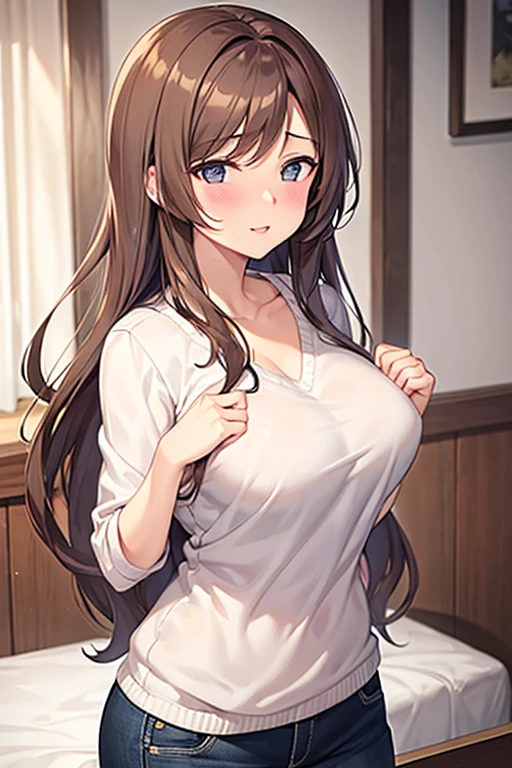 Waifu milf  Brown hair, 