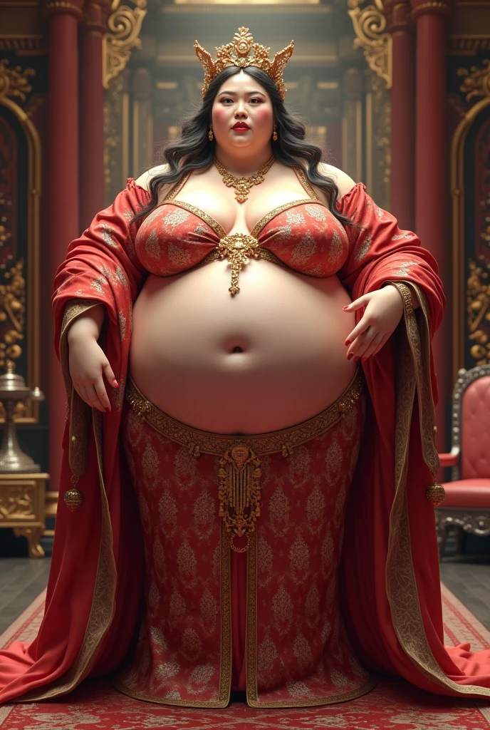 kaguya shinomiya (love is war) Gorda, brazos obesos, estomago obeso, piernas obesa, papada, gran pansa, Fat motionless, morbidly obese, mala salud, poor ???????, gota, super gross proportions, grasa, lonjas, mal cuerpo, obesidad morbida, Muy gorda, muy gorda para caminar