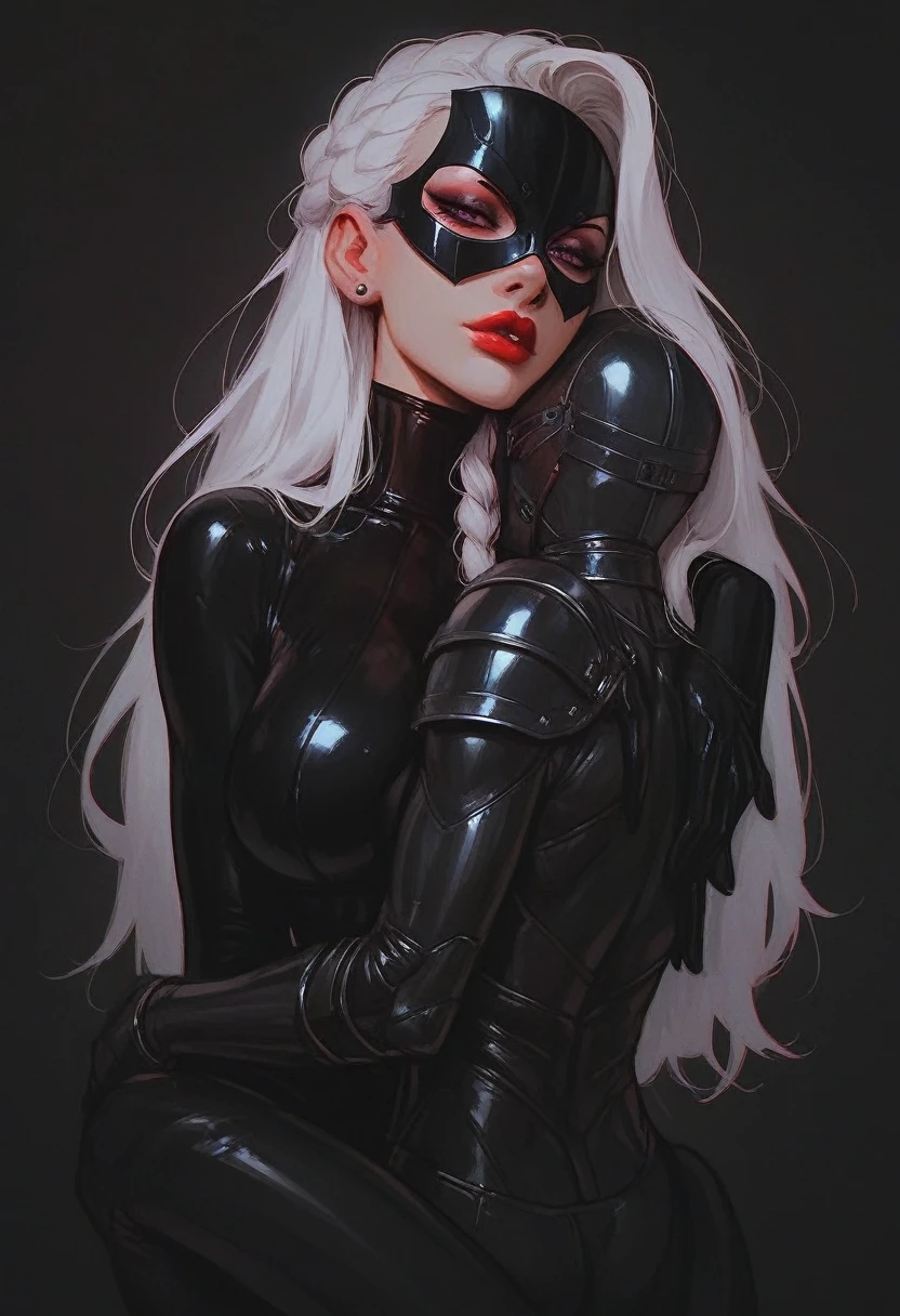 score_9, score_8_up, score_8, score_9, from below, 1boy, pov, 1girl, white hair, solo, latex suit, big ass, all fours, top-down bottom-up, on bed, ahegao, rolling eyes, smile, very big ass, big lips, naughty face, smile, blushing, long hair, legs togeher, grabbing own ass, huge ass, dick on face, open mouth, cum on face, after fellatio, face grab, viewer grabbing face, ponytail hair style, tongue out, cumshot, grabbing face from cheeks, thumb in mouth
