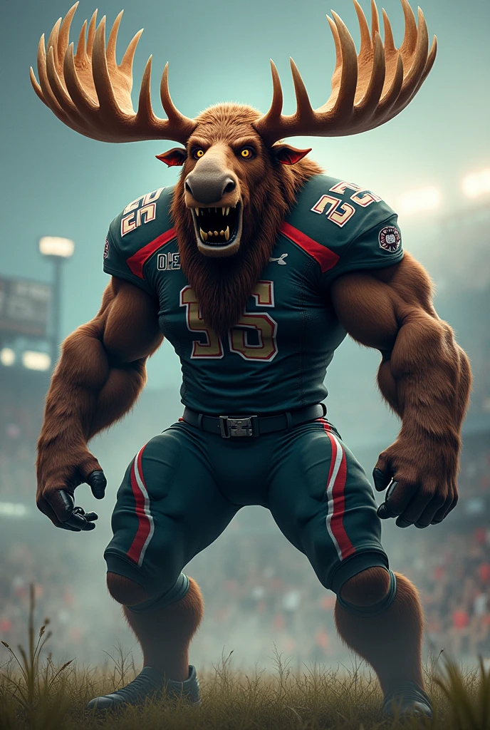 solo, bobcat, four identical heads on one body, balding, beards, bobcat ears, bobcat tail, masculine, necks, pixar eyes:1.1, adult, male, 50 years old, by dramamine, fat, short, dadbod, chubby, big belly, sweaty, spotted brown fur, football field background, shirtless, nude, flaccid penis, hairy testicles, big nipples, correct hands, correct anatomy, ultradetailed, best quality, detailed masterpiece, highly detailed masterpiece, 4k, professional cartoon, natural pose, running:1.4, nuanced expressions, shouting, angry, shocked, excited