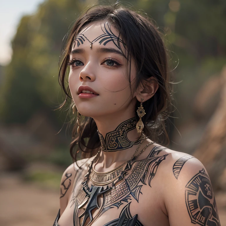Tattoo beautiful snakes and roses
