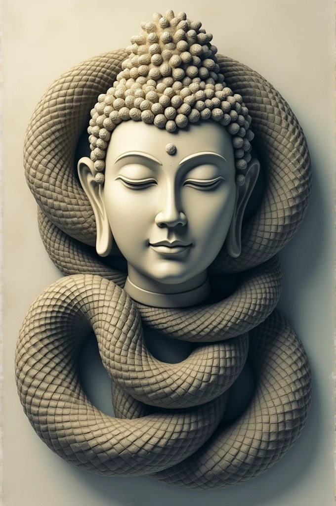 Five headed snake Buddha