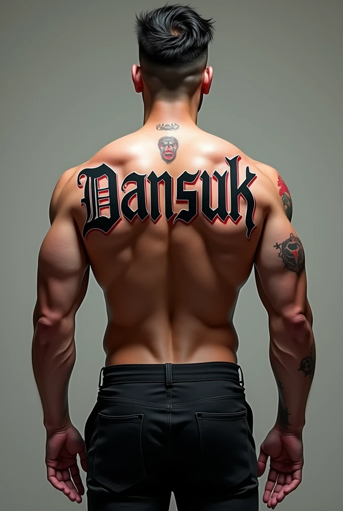 variation style fighter futuristic mma , very high resolution and details texturing like variation color, variation tattoo, texture fighter game, there is a man with tattoos on his chest and arms, inspired by Volkan Baga, mma southpaw stance, ernest khalimov body, khabib, bam margera, full body greg rutkowski, whole body highly detailed, tattooed man, greg rutkowski highly detailed, tattoos all over the skin, fat ripped satanic creature