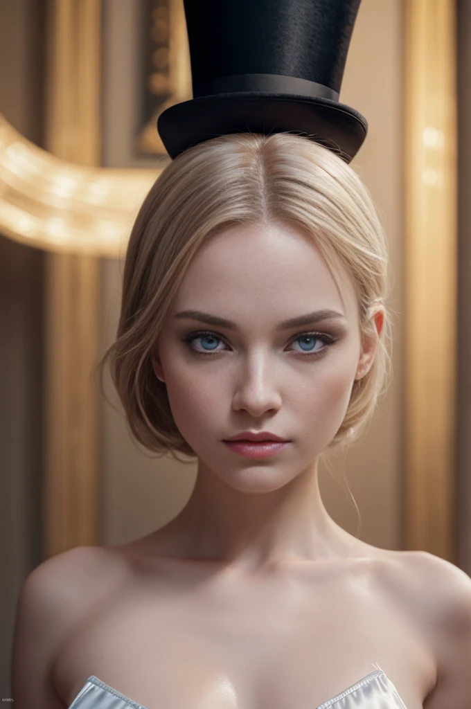 ((( by Ejnar Nielsen style, and by Ingrid Baars style))), masterpiece, (portrait a young woman), super detailed, elegant, Accent Lighting, ultra detailed cute face ,