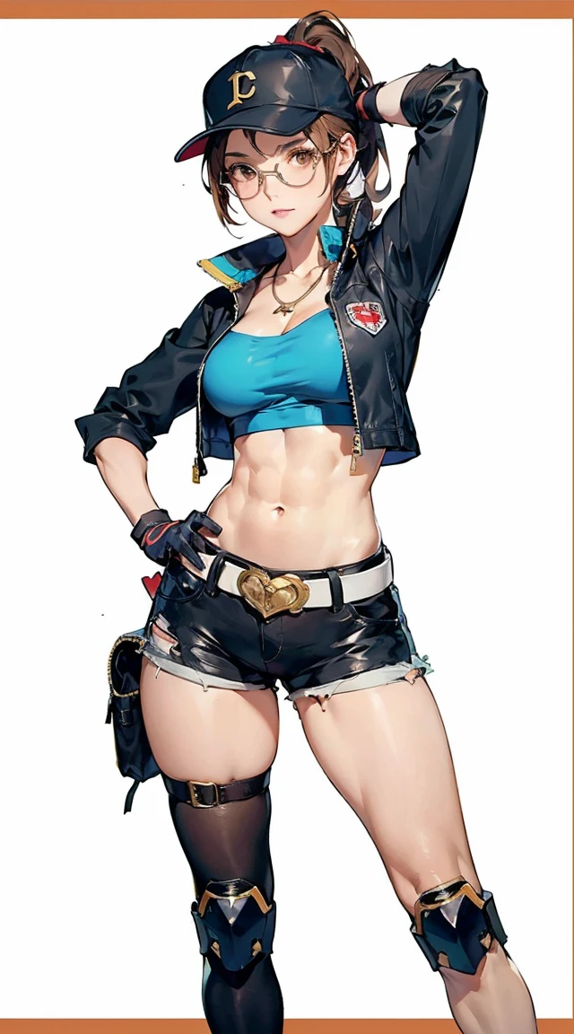 (Highest quality, 8k, masterpiece :1.3),Lizaリン・シュタウト(Lizaのアトリエ),Liza, One woman,Large Breasts,short hair,Brown Hair,hair band,Clothing,hat,White shirt,White camisole,Red shorts,Brown long boots,Blowjob,nsfw,Plump body,Thighs,Full Nelson Pose,Armlock,Piledriver