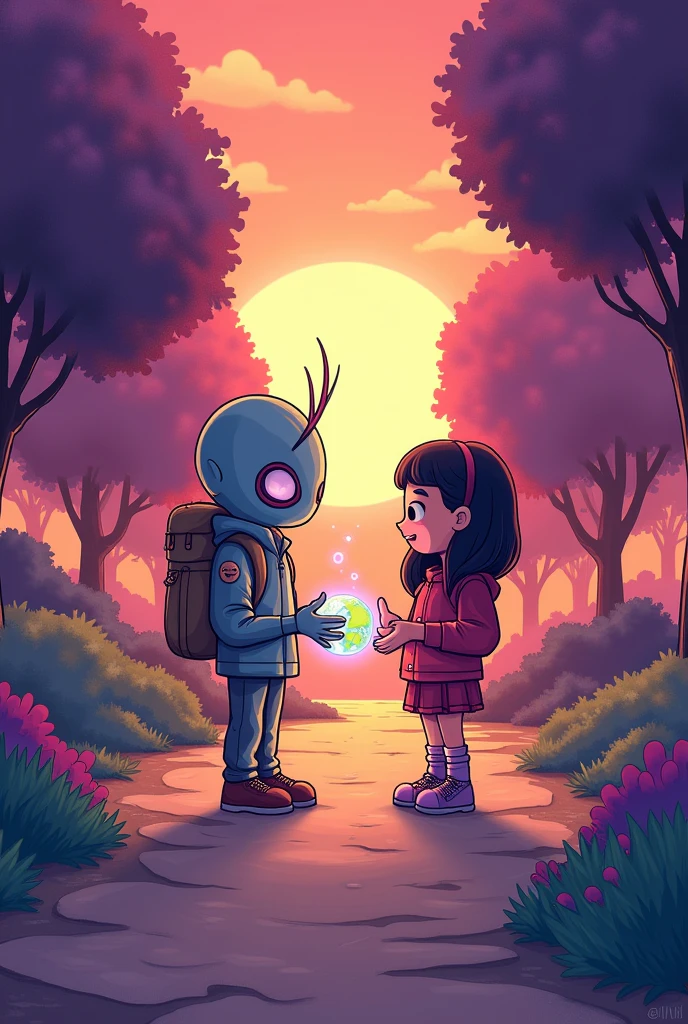 Twilight sparkle dandole un beso a sans de undertale