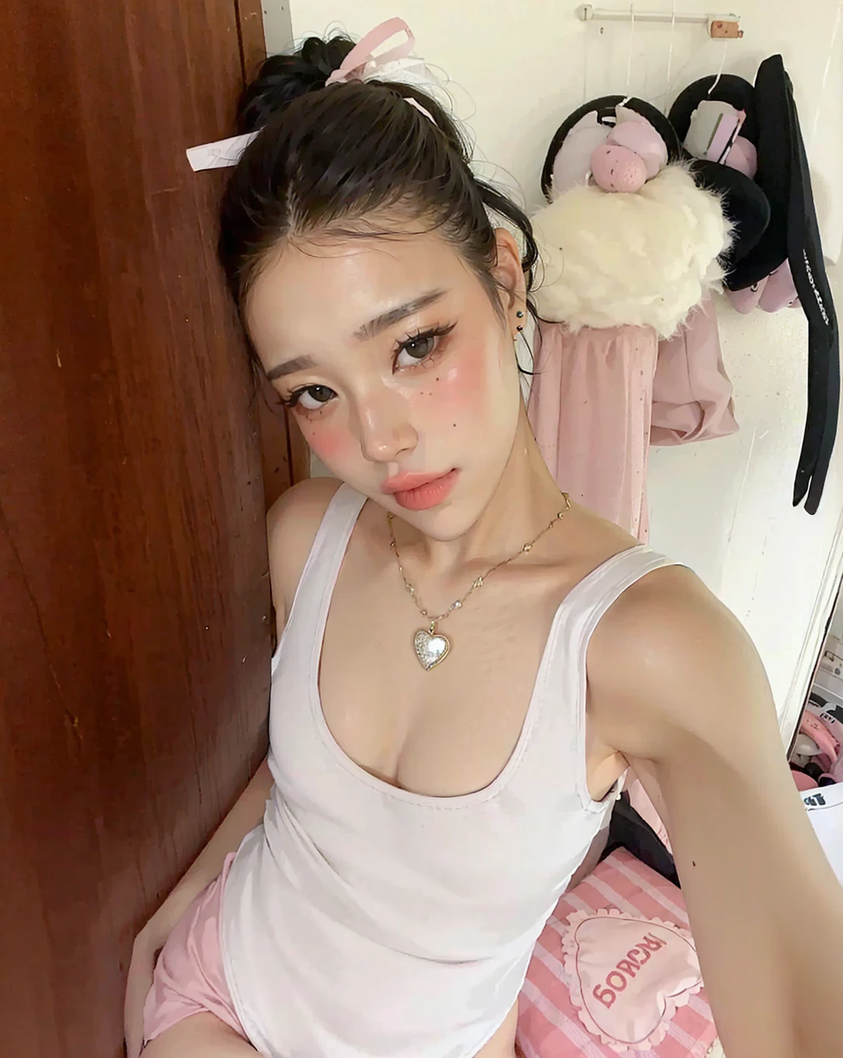 Korean girl,20 years old,hotel room,Sexy