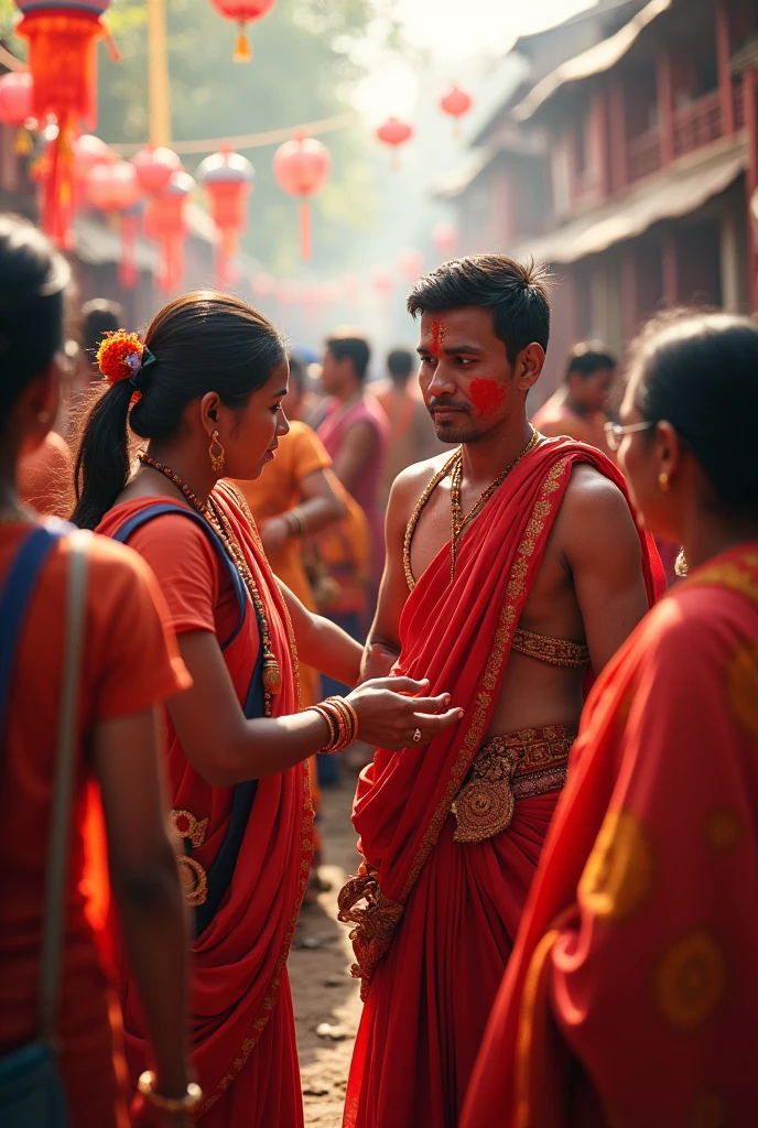 Muslim boy and naked hindu girls