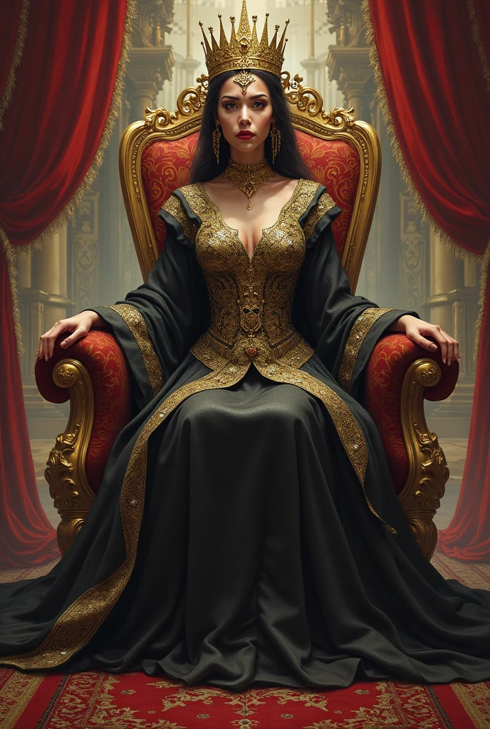 Mileena as Empress of Outworld