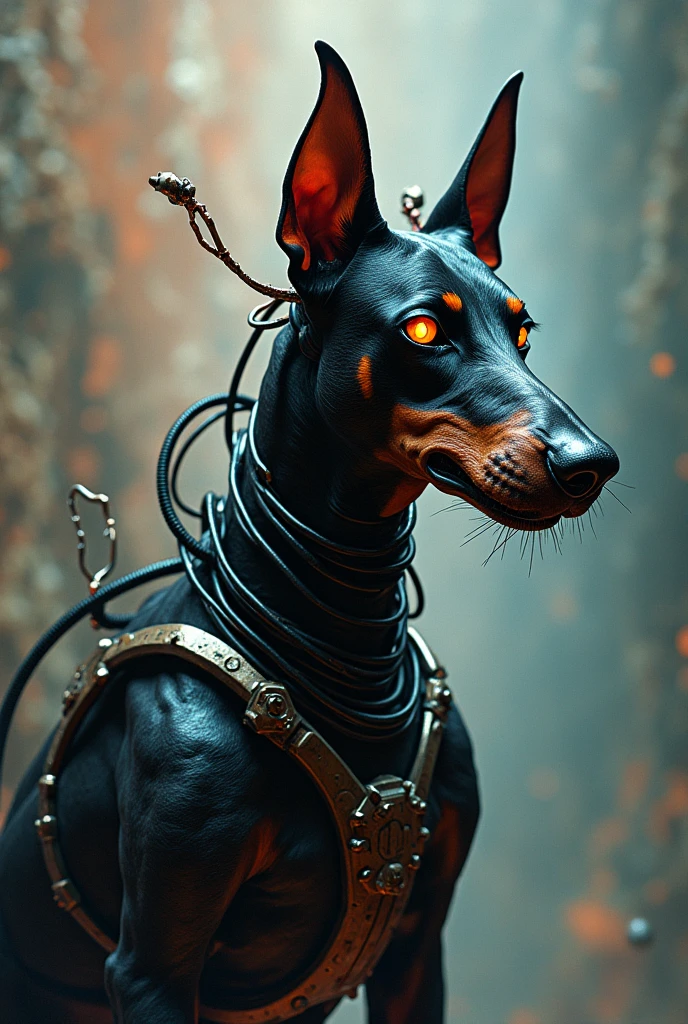 <lora:BlackJackal_Test3:0.8> goo jackal, male