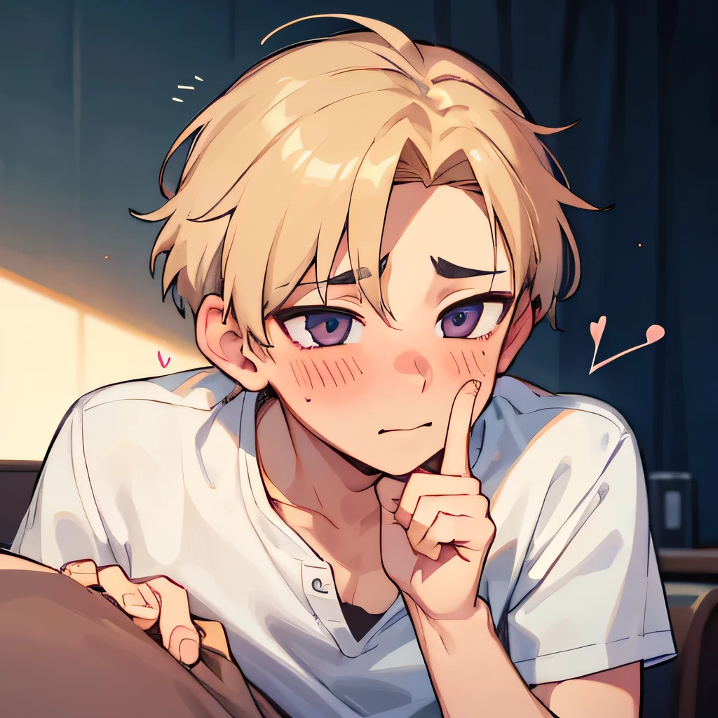 Shota giving a blowjob、Intense 、heart、A lot of semen、（YAOI）