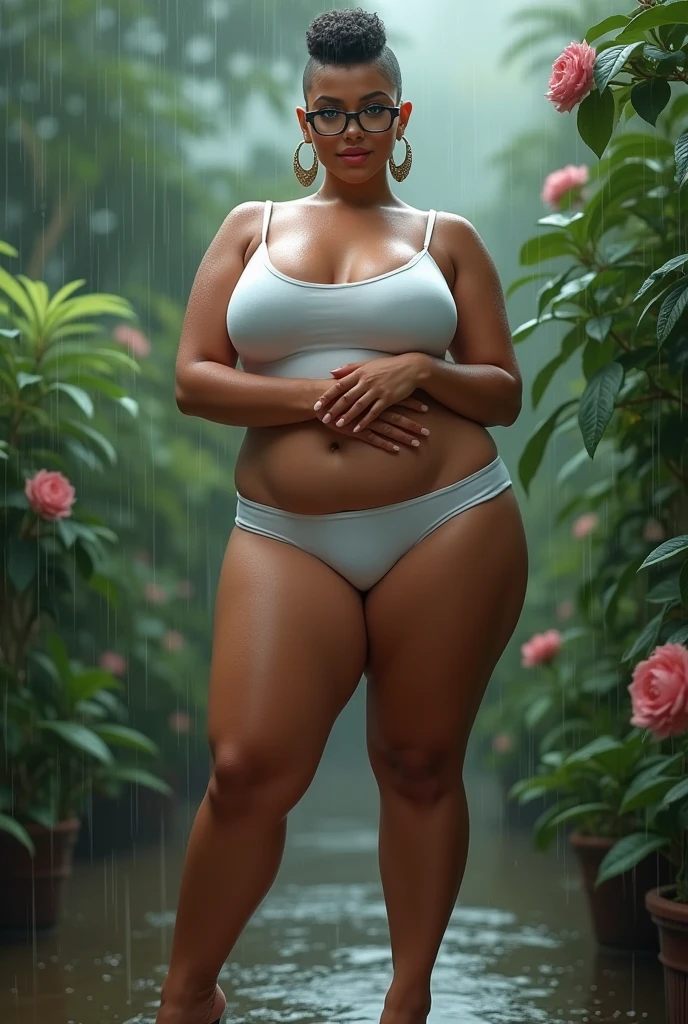 a completely naked woman with big breasts and big buttocks, Thicc, wet body, thick body, wet and shiny skin!!, massive. Detailed, Realistic shading perfect body, in the forest, BIG BREASTS, BIG ASS, PERFECT BODY, MASTERPIECE, BEST QUALITY, HYPERREALISTIC, Hyper-realistic full figure, voluptuous body, Soft. Realistic digital painting, photorealistic perfect body, wet and shiny skin, glistening wet skin female athletic female big breasts black hair breasts curvaceous curves curvy curvy body curvy female curvy figure curvy hips female only hips hourglass figure huge breasts hyper hips long legs massive breasts massive thighs shiny skin thick thighs voluptuous voluptuous female wide hips big ass