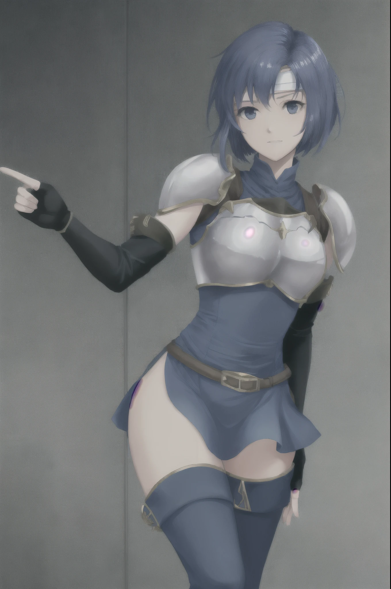 NSFW,white hair,gloves,ayanami rei,black gloves,blue eyes,multiple girls,blue cape,nude,holding a bayonet sword in one hand,plume,short hair,expressionless,multiple boys,solo focus,outdoors,2girls,closed mouth,sky,blue headwear,holding weapon,open mouth,<lora:LimbusCompany Style:1>,