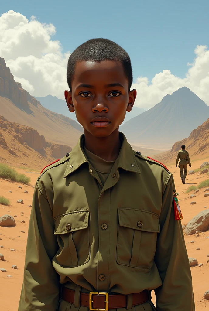 Somali military boy