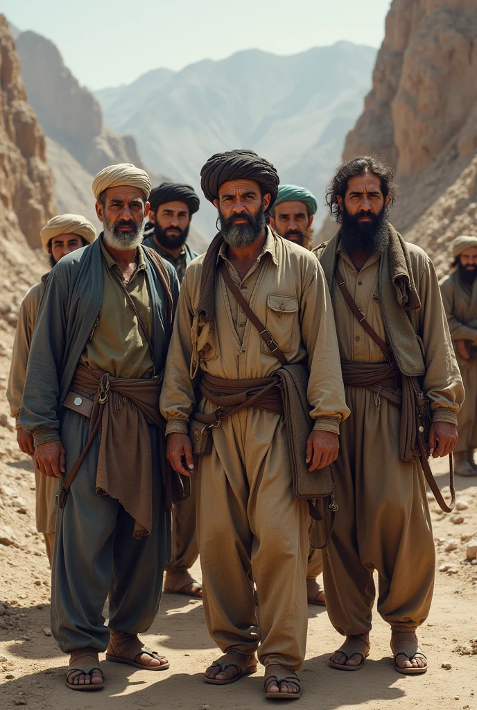 Afghans working hard
