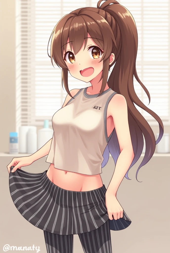 Anime girl naked