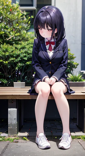 Boots on the knee though,Flesh-colored stockings