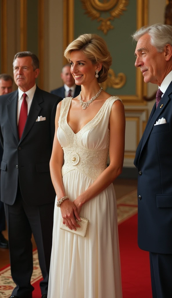 Ukrainian traditional wedding wear , slutty Ukrainian old bride , 66yo , huge saggy tits , tall , beautiful , 8K , look like Milla Jovovich