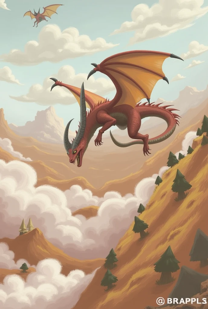 mystery先生. red oriental dragon，Dao bone fairy wind，mystery，atmosphere，Chinese style，ink
