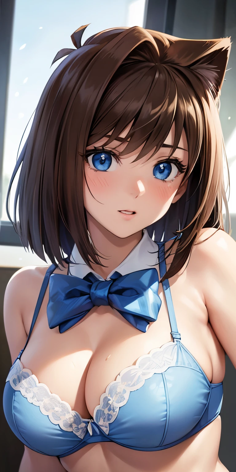 {{{nsfw}}}, {{{masterpiece}}}, {{{best quality}}}, {{ultra-detailed}}, {illustration}, {{an extremely delicate and beautiful}}, ((nude, Completely naked:1.2)), 1girl, (resna, brown hair, braid, blue eyes, medium breasts, slim body, 17 years old), tears, facial, cum on face, cum on hair, bukkake,