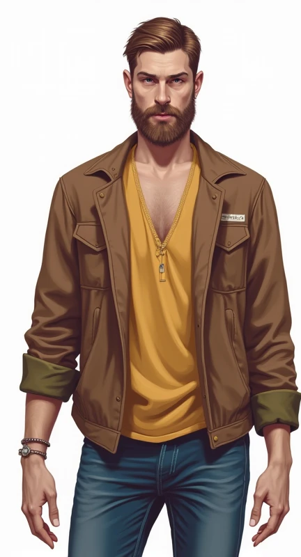 Masterpiece detailed portrait of a male anthro german shepherd, jacket open, underwear, underwear bulge, posted to e621, zaush, kenket, dramatic lighting, suggestive posing, sexy, seductive 1.3, seductive smile, suggestive grin