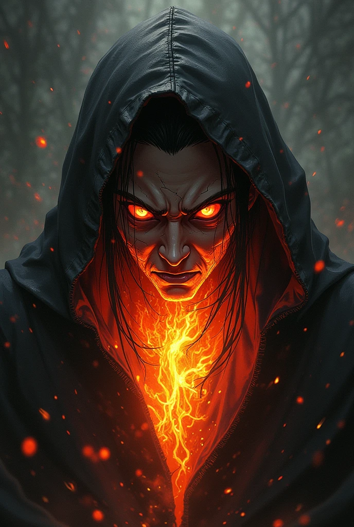 Alexander Blackthorn is a real male character who emerges as a dark and mysterious masterpiece. He is wrapped in a hood, creating an intriguing and enigmatic atmosphere around him. Its presence is intensified by the sharpness of UHD (Ultra High Definition) and 8K technology, revealing every impressive detail of its appearance.
His eyes are a unique sight, glowing in an intense neon red hue that seems to penetrate the darkness. They convey an aura of power and mystery, revealing a supernatural essence that surrounds your being.
Alexander's figure is illuminated by a vibrant silhouette of yellow, highlighting his majestic and imposing posture. His presence evokes a sense of fascination and intrigue, as if he were a legendary figure emerging from the shadows.
This combination of visual elements, with the hood, the high-definition technology, the neon red eyes and the illuminated silhouette of yellow, creates a character that captivates the imagination and arouses the viewer's curiosity. Alexander Blackthorn is a figure shrouded in secrets and power, a figure who can unleash a fascinating journey of discovery and adventure --auto --s2