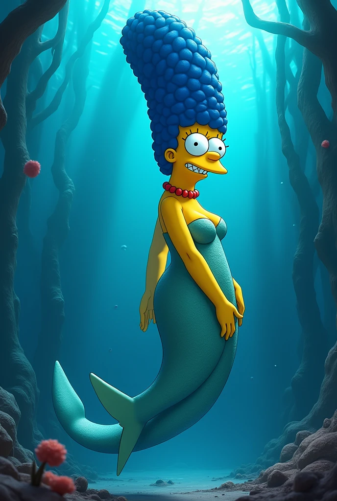 (best quality,ultra-detailed,realistic:1.37), anthro primarina, nude, muscular female, muscular arms, mermaid, half fish, big breasts, fish tail, sitting, tall figure, outside, outdoor, public, embarrassed expression, full body photo.