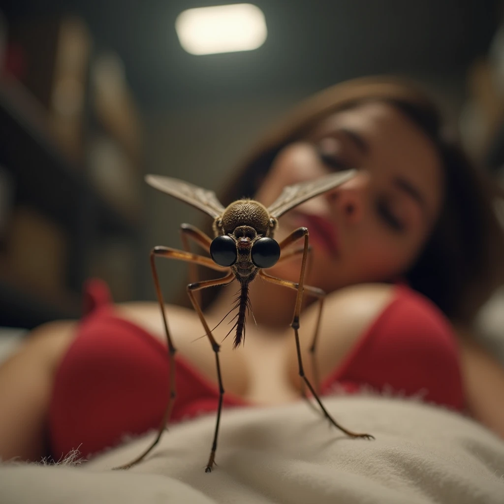 Clothed beautiful Woman who loves cockroaches, detailed, Cinematic