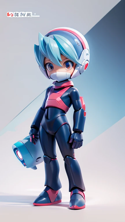 Robo、Android、Primary school students、young、small、height: 130cm、Character portrait 、Simple design、Mask
