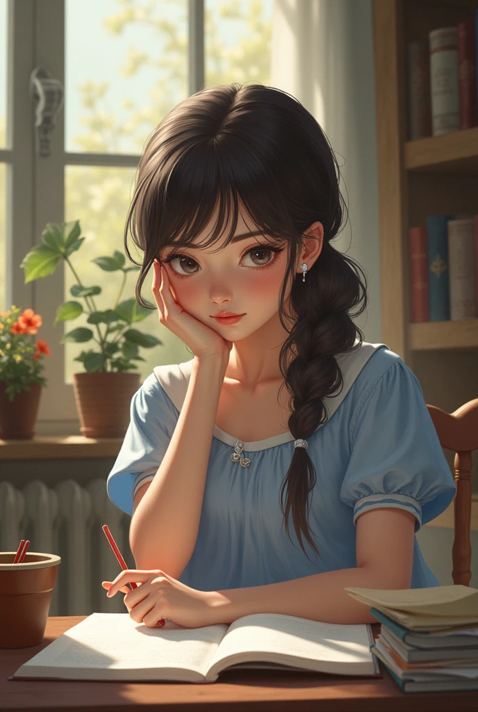 Girl sketch real