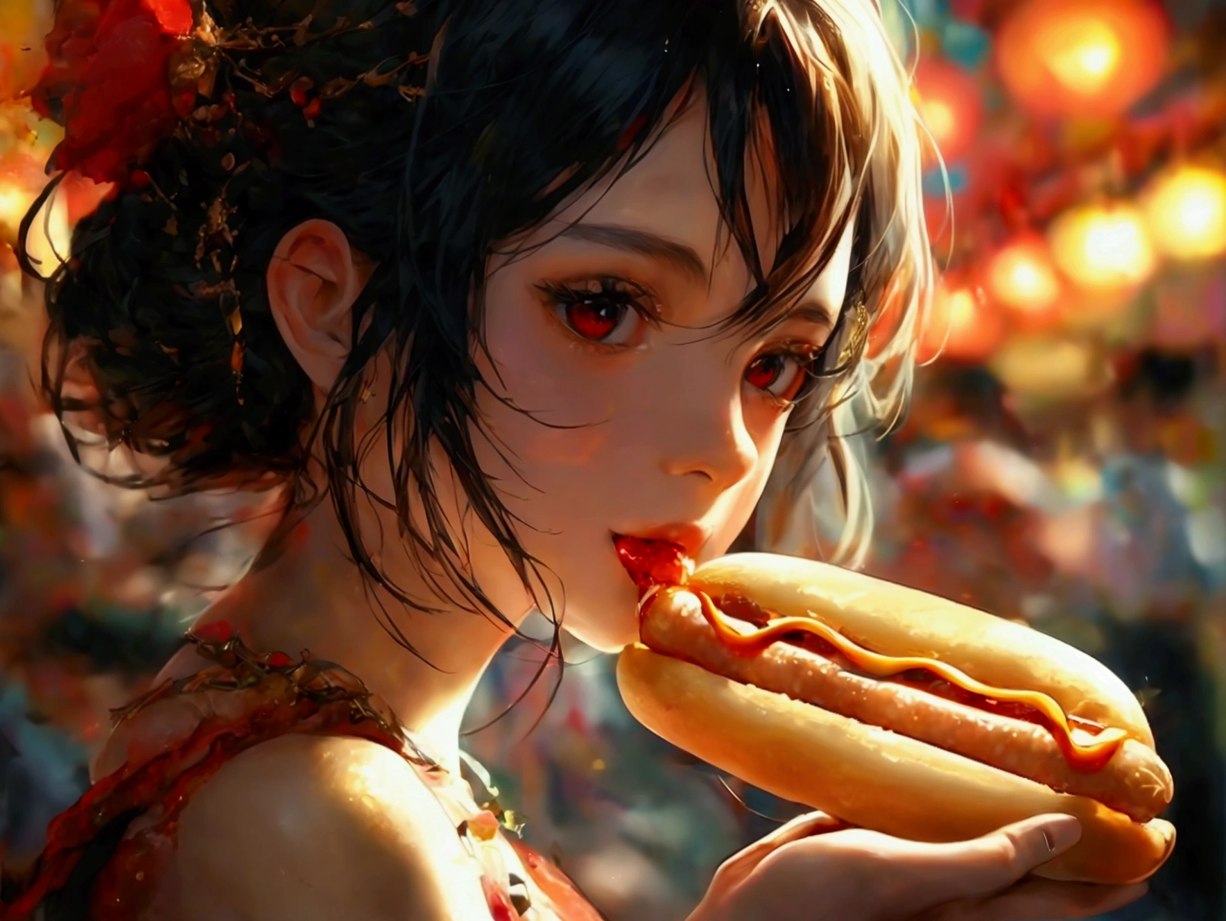 Chun li sucking a penis
