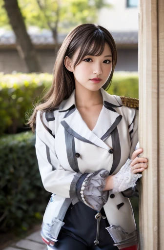 japanese girl,long wavy hair:1.4,light brown hair,diagonal bangs:1.2,black eyes,pale skin,thick lips,pretty face:1.2,cute face:1.3, face:1.6,Round face:1.4,Droopy eyes:1.5,dwarf, petite,height 1.45meters,glamorous 40kg,large breast:1.1,outdoors
,8K,32K,RAW photo,High detail RAW color photo,high resolution,Realistic,Photorealistic, absurdres,(Anatomically correct:1.3),((cowboy shot,knee shot))