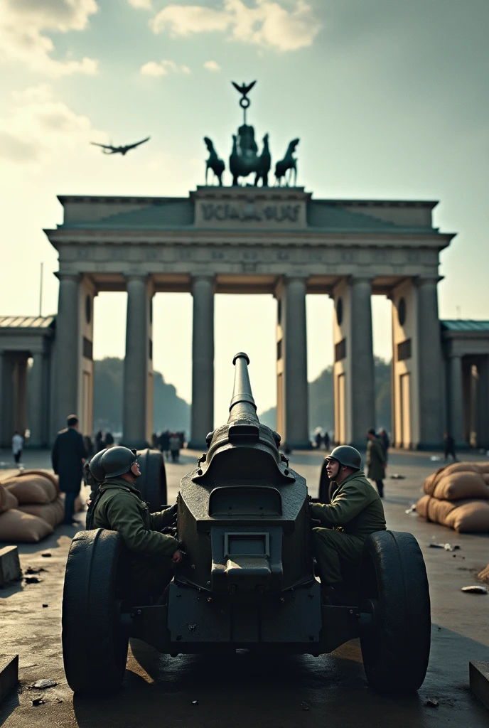 A dilapidated truck in front of a dilapidated building in a city, Berlin 1 9 4 5, WW2 Historical photo, WW 2 Historical Photography, WW2 Historical Photography, Secuelas de una gran batalla, Dystopian Reichstag Germany, por Kurt Seligmann, Ciudad destruida en el fondo, Destruido Washington DC, historical image, historic photo, por Hans Fischer