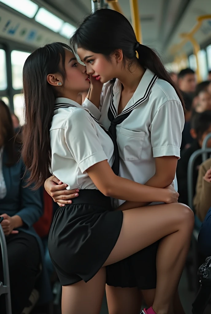 two nympho asian teen girls as brides in church, tattoed and pierced, wet in milk and honey, vaginal and anal insert dildo