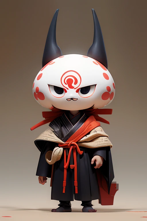 Yokai、Simple design、Primary school students、young、small、height: 130cm、Character portrait 、Simple design、
