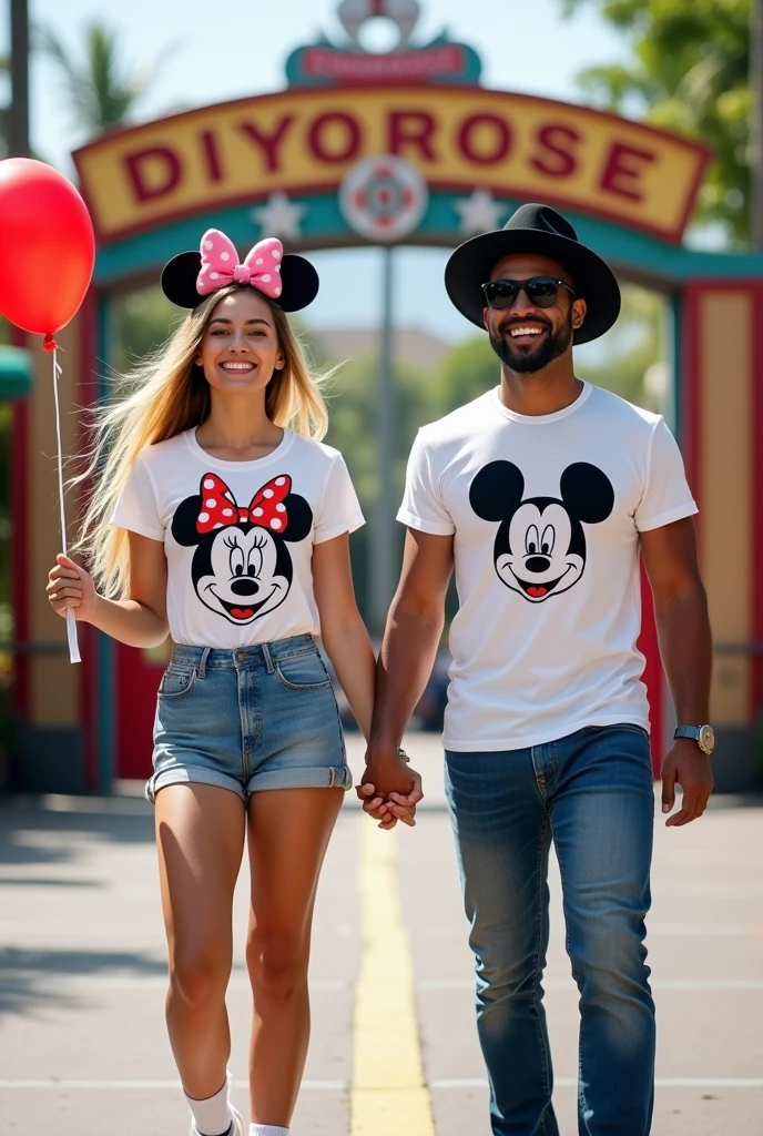 mickey and minnie as a cholo and chola