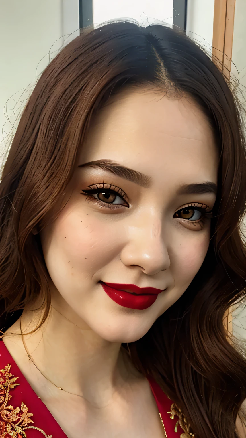 <lora:laurenchen-08:0.6>,,laurenchen,((red lipstick, blush)),  ,photo of a woman, RAW, ((sweater, home office, bedroom, broadcaster microphone)), ((twintails, short hair)), ((detailed skin, detailed face):1.2), ((detailed eyes, beautiful eyes)), 8k uhd, dslr, soft lighting, high quality, film grain, Fujifilm XT3 sharp focus, f 5.6,((red lipstick, pale skin)) , smiling