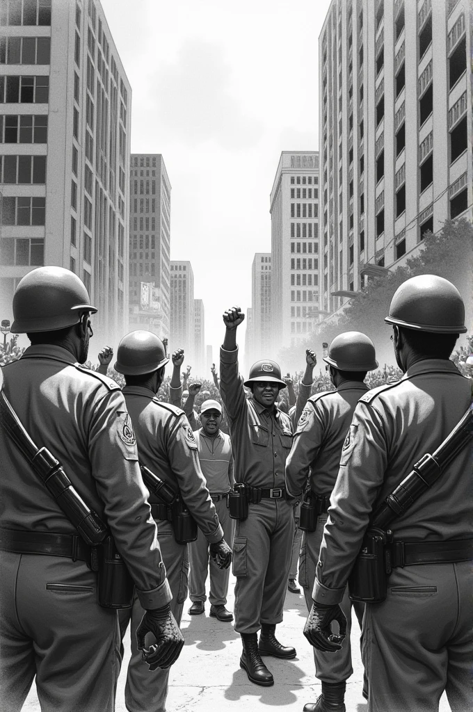 The march does not stop