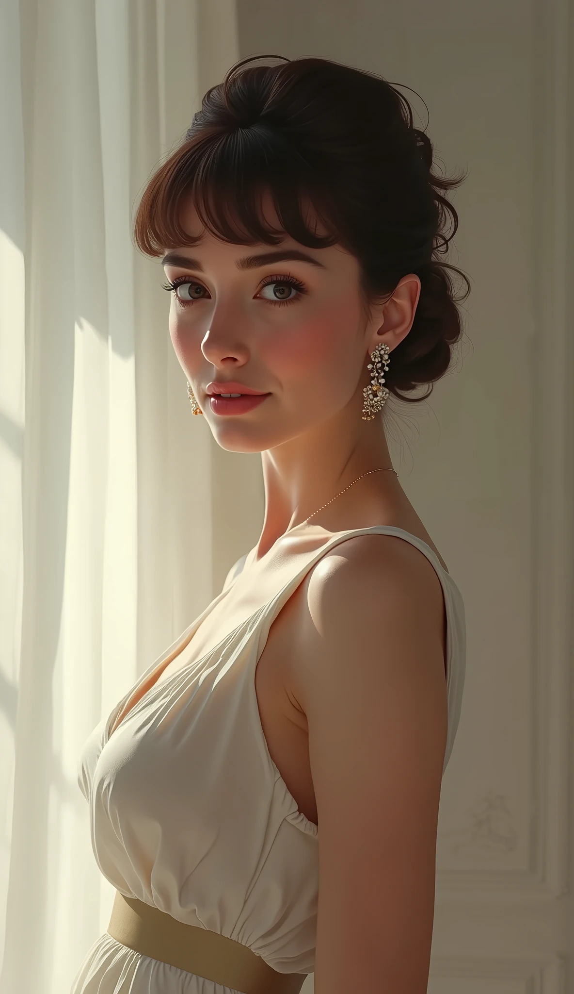 RAW, Masterpiece, Super Fine Photo, Best Quality, Ultra High Resolution, Photorealistic Photorealism, Sunlight, Full Body Portrait, Amazing Beauty, Dynamic Pose, Delicate Face, Delicate Legs, Vibrant Eyes, She Wears Futuristic Catwoman Costume, Tight Gaunt, High Neck Top, Bare Shoulders, Cat Ears, Sitting on Leather Sofa, Very Detailed Background, Detailed Face, Detailed Complex Busy Background, Messy, Gorgeous, Milky White, Highly Detailed Hands, Realistic Skin Details, Visible Pores, Sharp Focus, Volume Mist, 8k uhd, DSLR, high quality, film grain, fair skin, photo realism, lomo graphy, huge metropolis in future dystopia , seen from below, clothes translucent, butt upturned waiting, naked