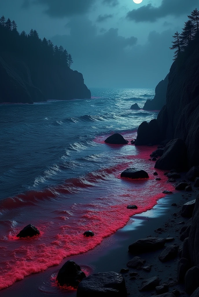 river of blood in hell,