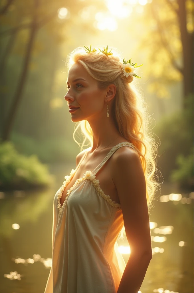"A full-body shot of a realistic fairytale scene in a magical palace in a beautiful magical forrest, bathed in sunlighting."Beautiful pastel colour pallette." "A fairy queen1 with realistic striking big blue eyes with eye makeup and a serious, direct gaze at the camera with golden extra long hair and perfect shaped pearly white teeth and pursed lips." " A Fairy queen2 with golden-brown long curly hair in a thin light blue dress is dancing with arms up in the air." "Twirling and dancing fairy princess with a long white hair in a sheer golden wet transparent dress outfit, big breasts, thin waist, big butt, looks provocative with her mouth almost sedusive at fairy queen2 laughing." "Fairy princesse2 dancing and jumping splits" "The lighting is natural and bright, highlighting their features and casting a soft glow around their hair, creating a high-contrast effect that emphasizes the subject's presence. " "A white rapid is just there" "butterflies everywhere". The realistic scene includes a strikingly beautiful fairy queens and a princesse in a beautiful and magical forrest palace. "The vast environment paints a magical but weird admosphere". # Configuration settings clip_guidance_scale = 20 # High adherence to the detailed prompt, emphasizing facial features hr_scale = 2.0 # High resolution to capture intricate details in the hair and face. hr scale =2.0 # Perfect human female body. Best hands 1:1, super realistic hair 1:1, hyper realistic eyes 1:1, extra detailed delicate moist skin, most detaled and realistic face 1:1. #A realistic stage with thorough details and clear focus on the queens.