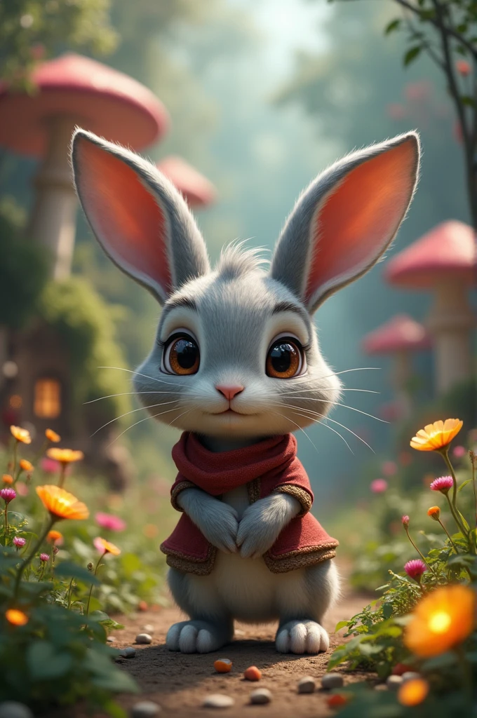 Once upon a time there was a rabbit called Theo* *He lived in a village ...
