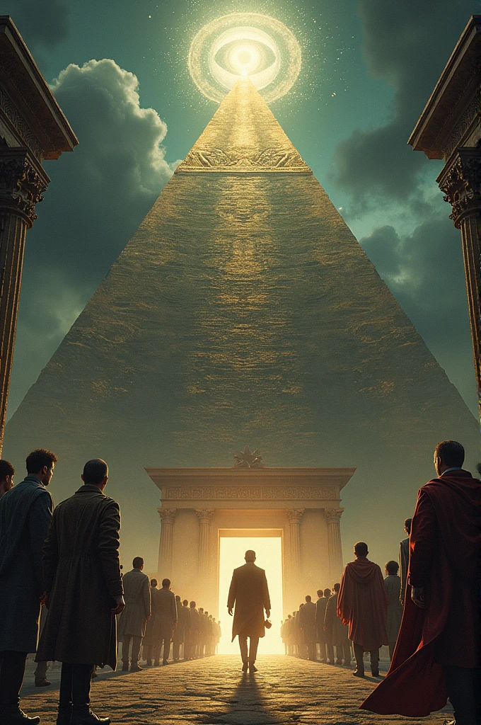 One can see a beautiful image of a living inside caves made of gold Men made of gold Build in the best possible way Create golden men Clarify and create the golden man