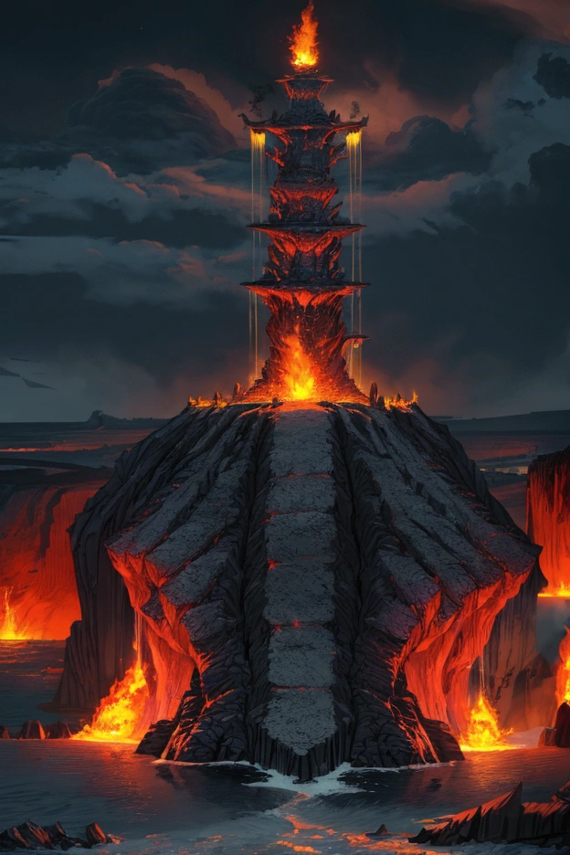 (high quality, 8K, 4K, High Detail, High contrast, masterpiece:1.2, 最high quality, Best aesthetics), ((1 female)), devil in the Lava, , Lava masses, devil horns, devil&#39;wing, Low wing, Encased in lava, devil&#39;roar, Impressive fantasy artwork, Random Pause, Hook of Holland, Lava Landscape, Super detailed illustrations.