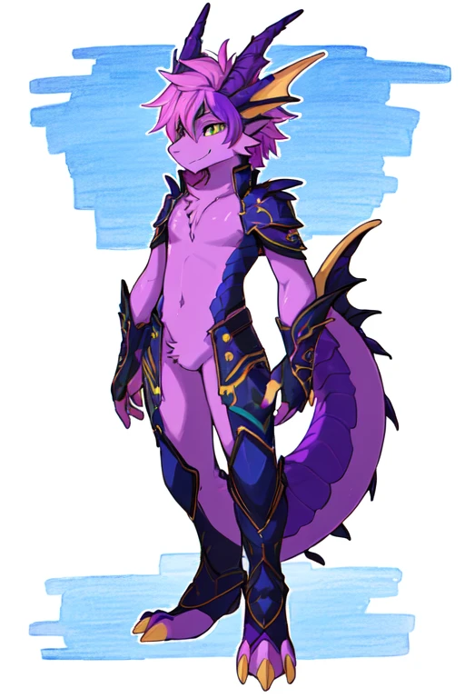 Robo Dragon,Golden Dragon,Wearing pink panties,sandals,sit on a bed