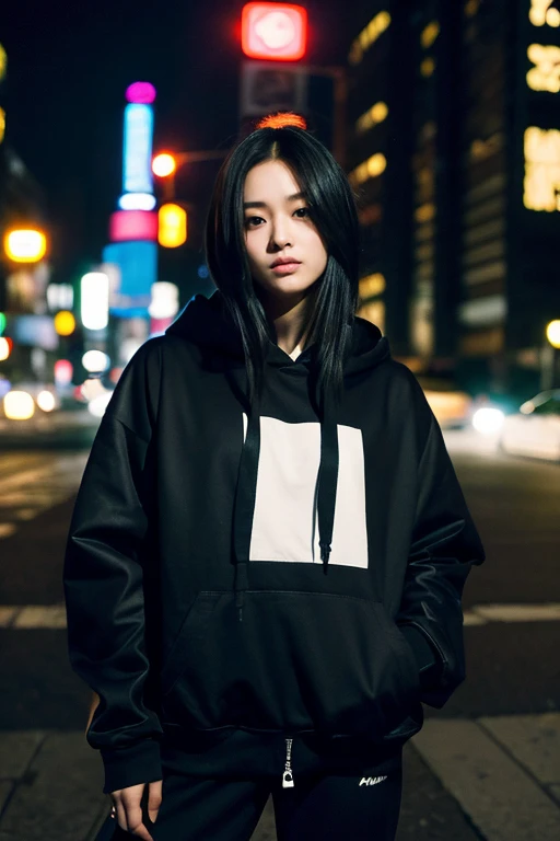 modern day rapper wearing alternative style clothing with a Beanie and zip up hoodie